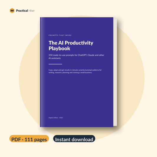 The AI Productivity Playbook