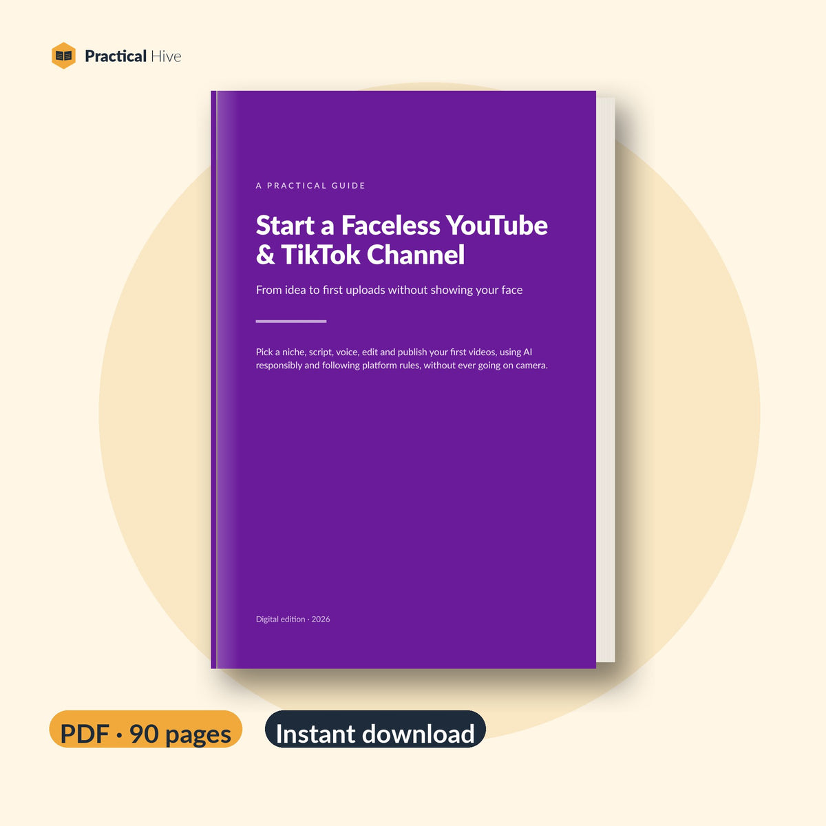 Start a Faceless YouTube & TikTok Channel